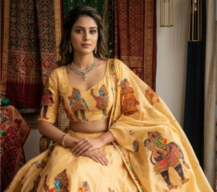 Ramayana Mini Tholu Bommalata Puppet Lehenga