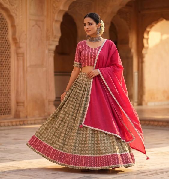 Fusion Lehenga Set