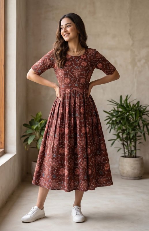 Floral Dress with pockets