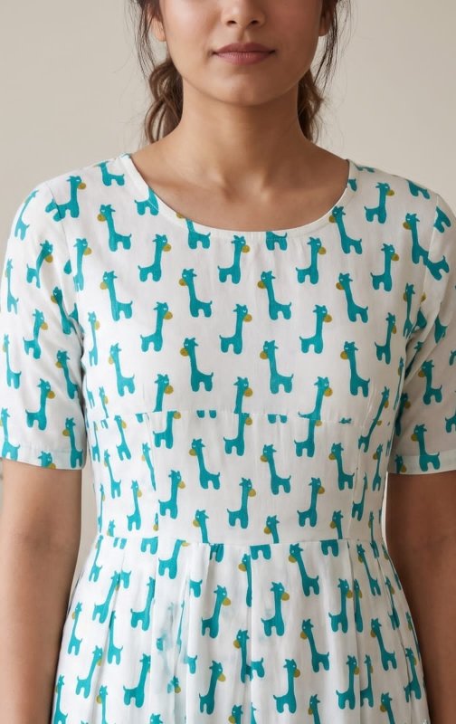 Giraffe Print Dress