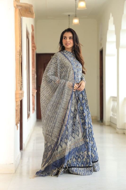 Burfi Lehenga Set