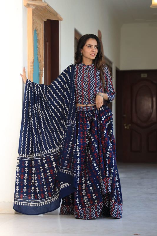 Diwali Crackers Lehenga set