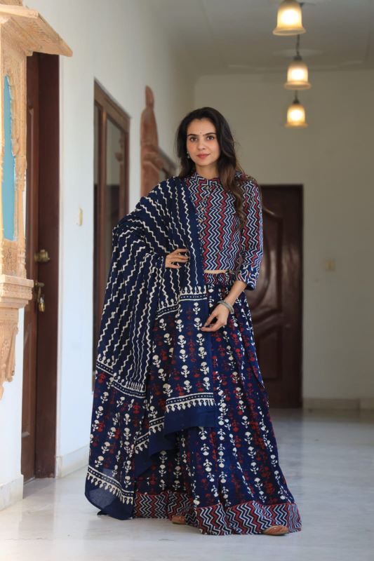 Diwali Crackers Lehenga set