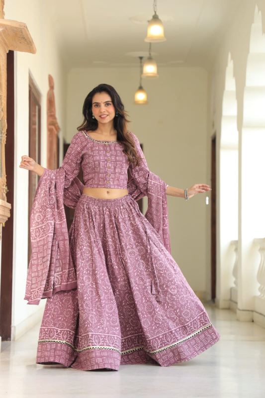 Pastel Lehenga Set