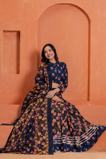 Fusion Lehenga Set