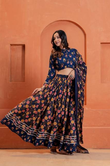 Fusion Lehenga Set