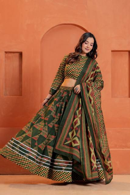 Diwali Crackers Lehenga set