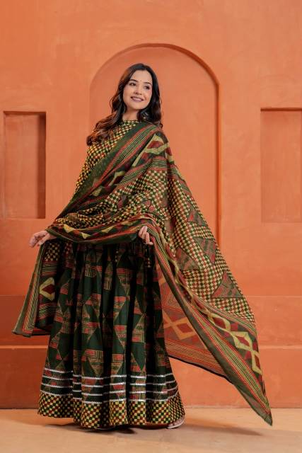 Diwali Crackers Lehenga set