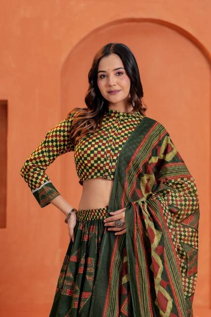 Diwali Crackers Lehenga set