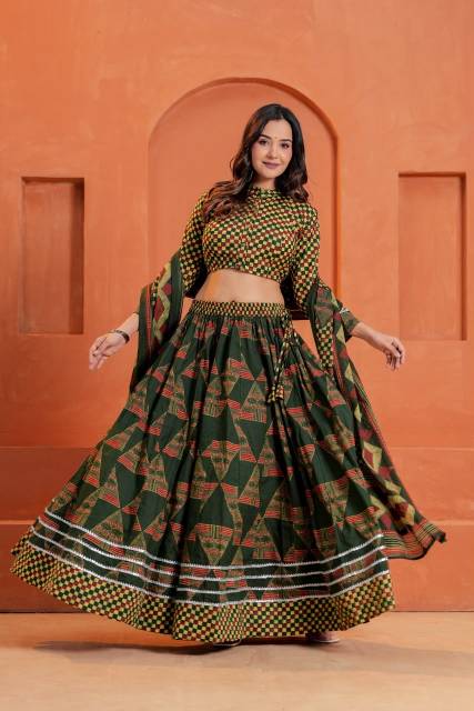Diwali Crackers Lehenga set