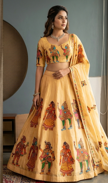 Ramayana Mini Tholu Bommalata Puppet Lehenga