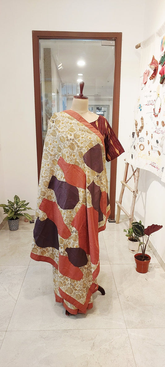 The Earth’s Poetry in Every Fold Saree