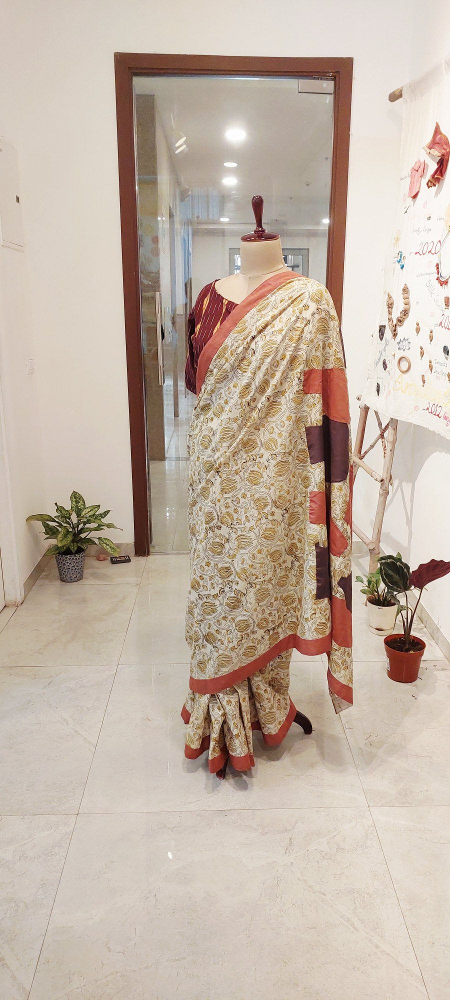 The Earth’s Poetry in Every Fold Saree