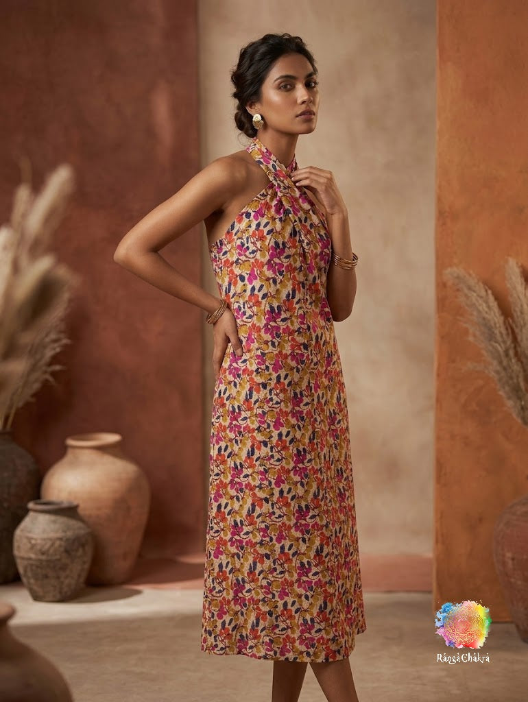 Pastel Mul Cotton Dress