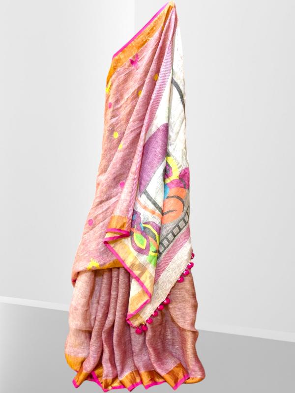 Abstract Jamdani Saree