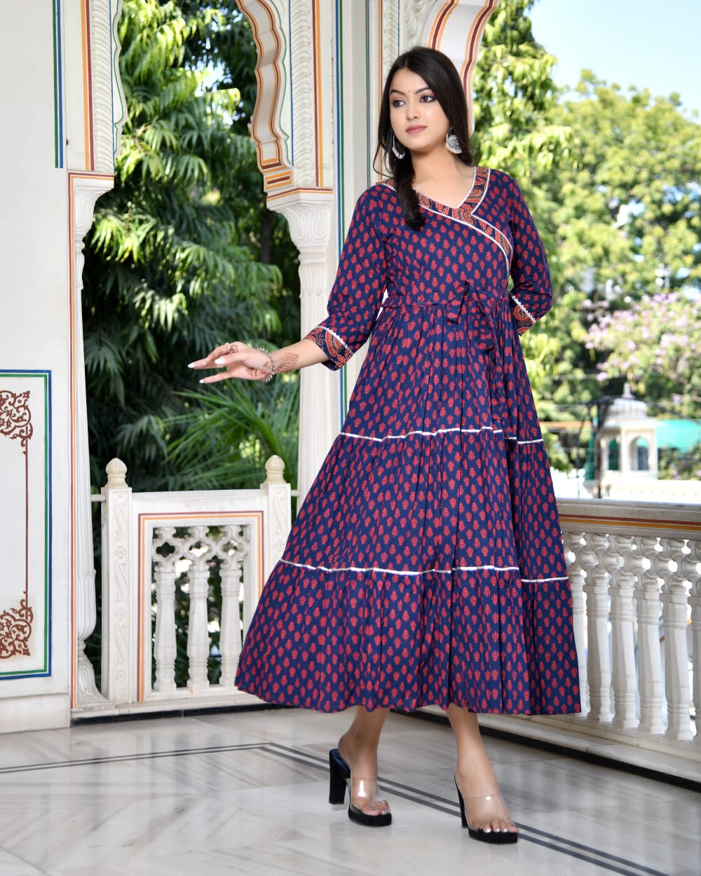 Cotton Anarkali