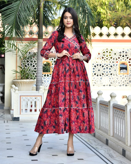 Cotton Anarkali