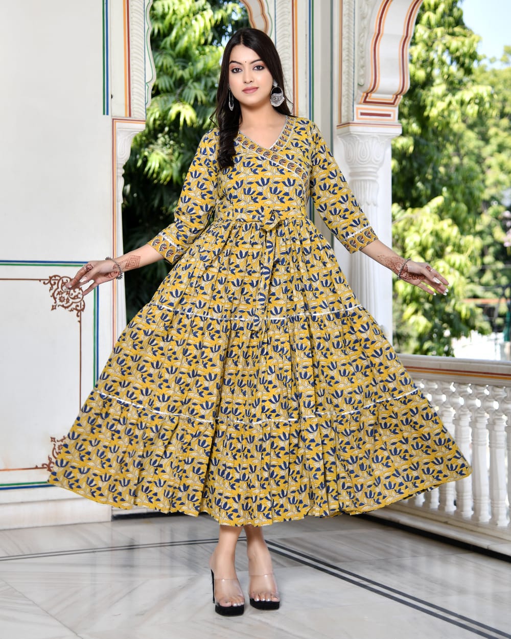 Cotton Anarkali