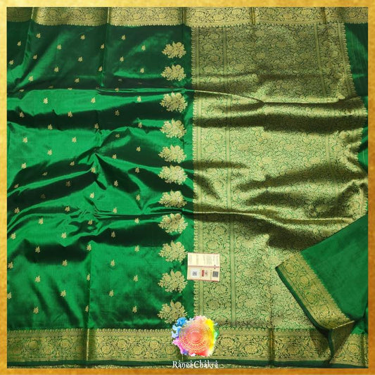 Raw Mango Banarasi silk Saree