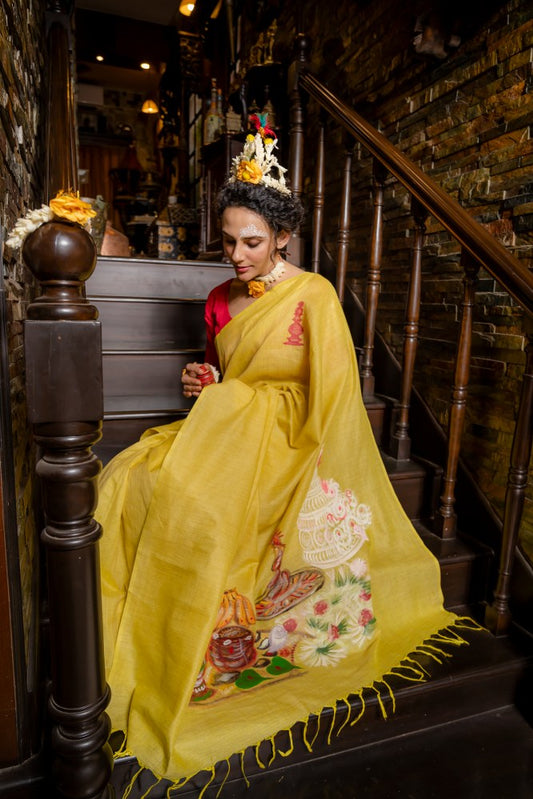 Gaye Holud saree, gaye holud saree for bride