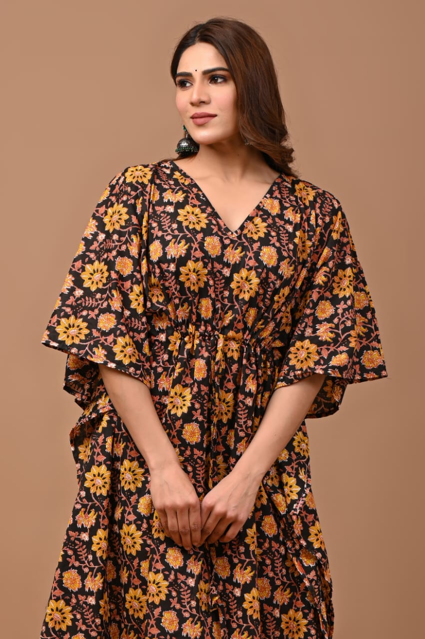 Black Cotton kaftans