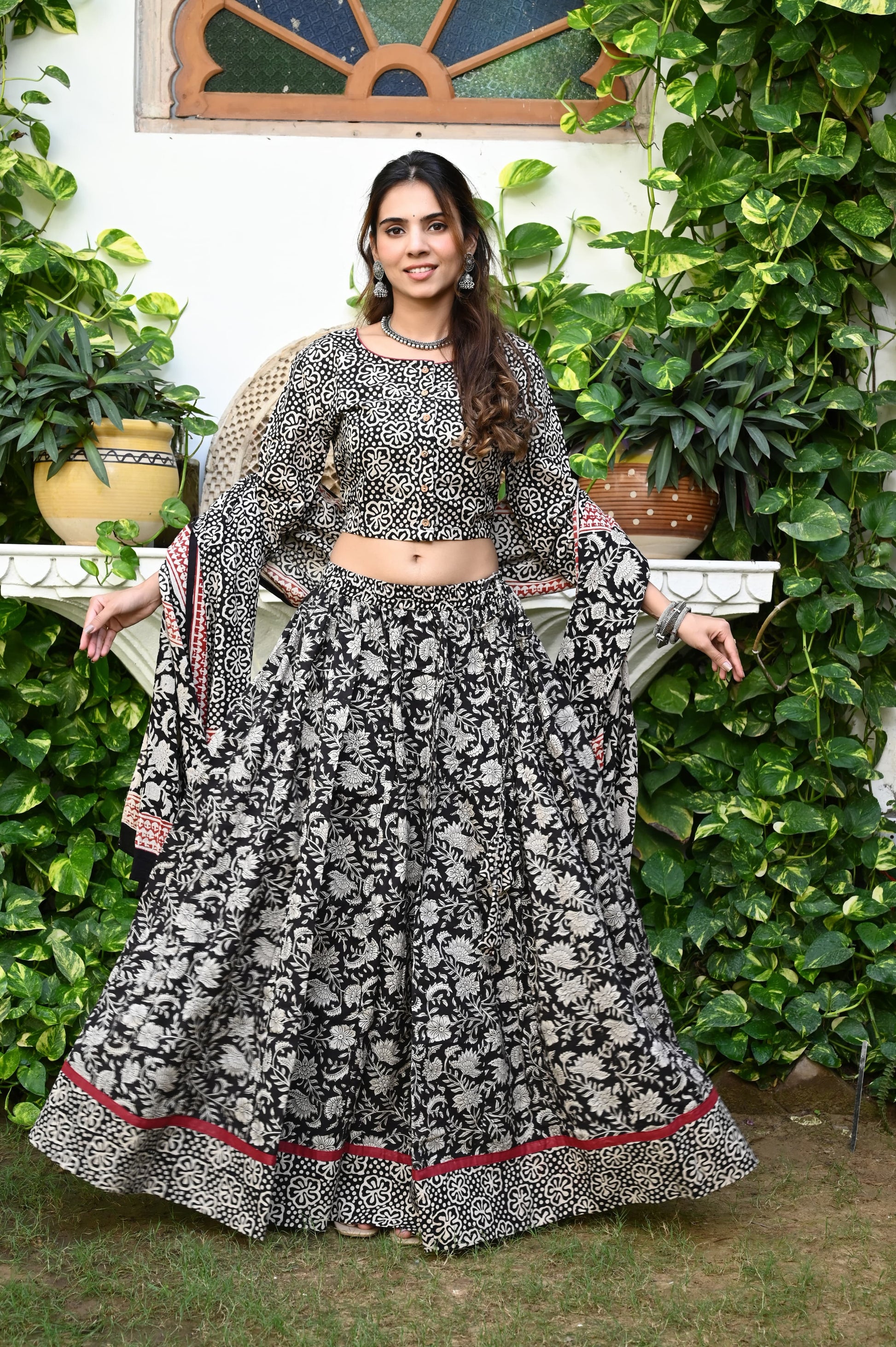 Black Lehenga set