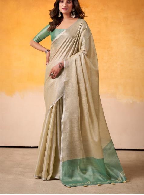 Champagne Gold Silk Saree, Champagne gold Tissue Silk saree, Durga puja Silk sarees, Handloom Tissue Silk saree, Salmon Peach saree, Ranga Chakra Saree, Navratri Sarees, Tissue Sarees