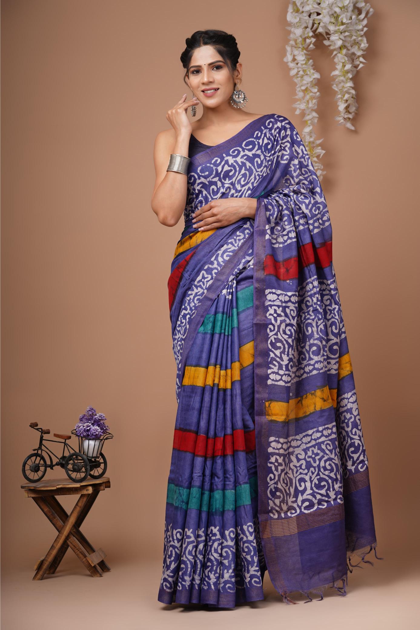 Cotton sarees