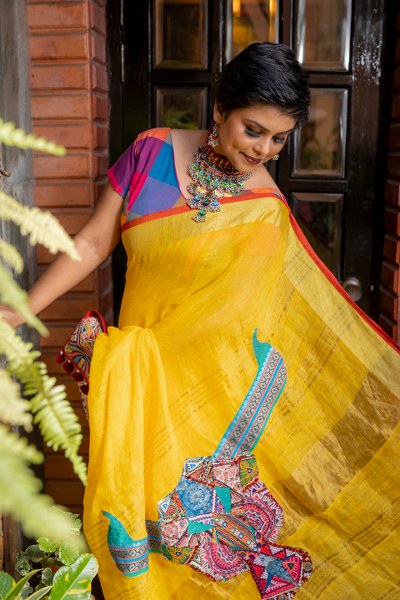 Patchwork #Saree