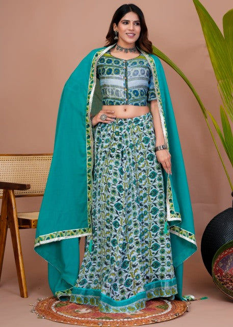 Diwali ethnic wear Lehenga set