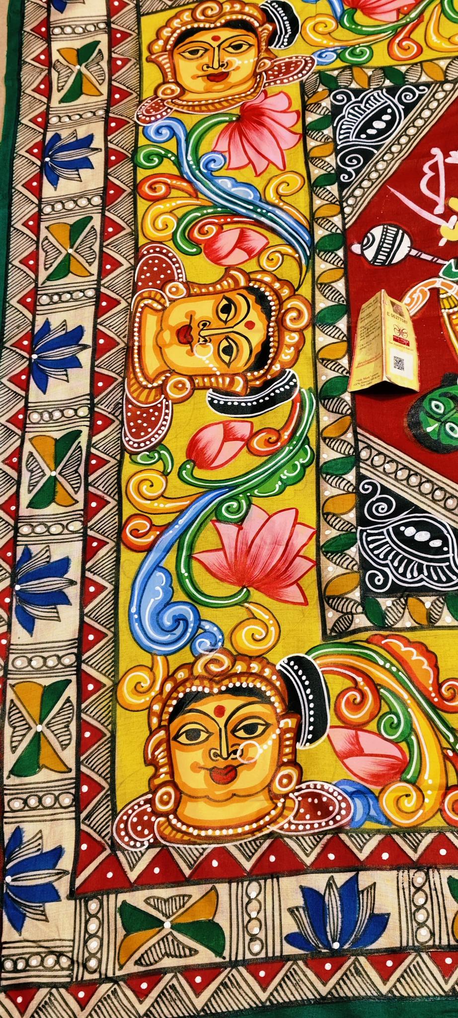 Durga puja saree