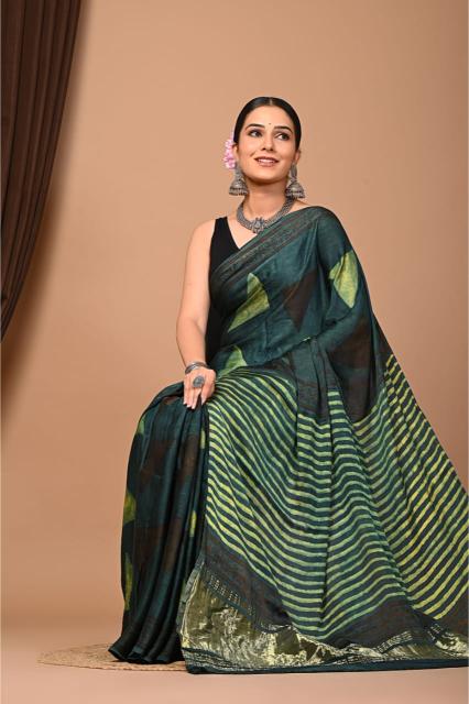 Eco print sarees