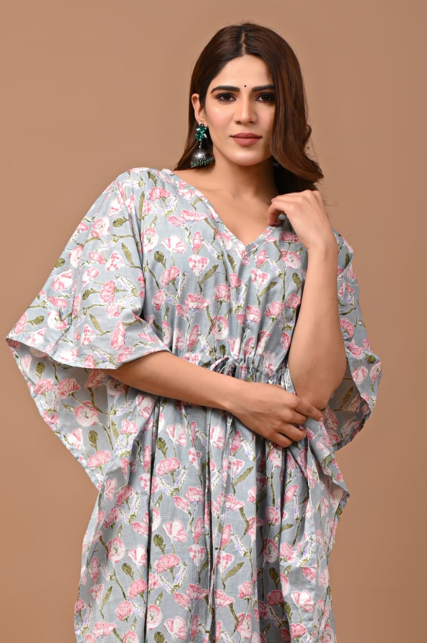 Soft cotton kaftaan 