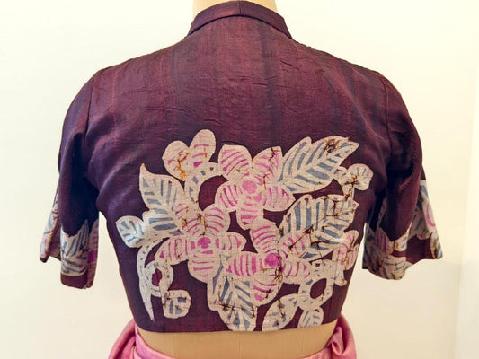 Handpainted batik Blouse