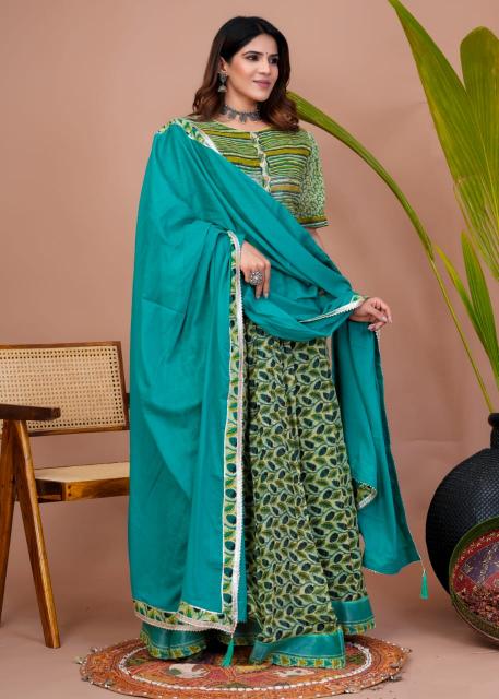 Light green Lehenga