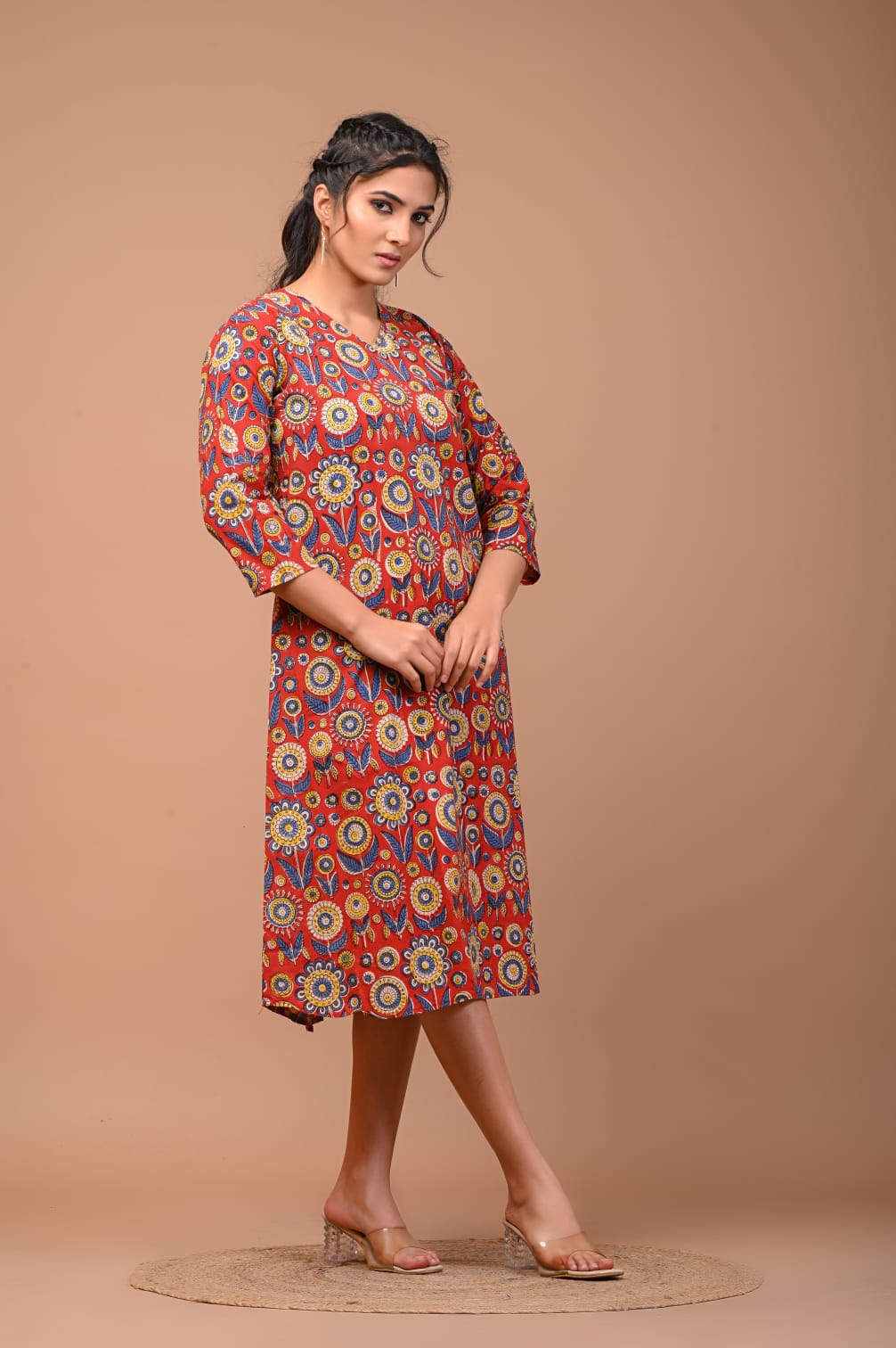 Maxi Cotton dress floral