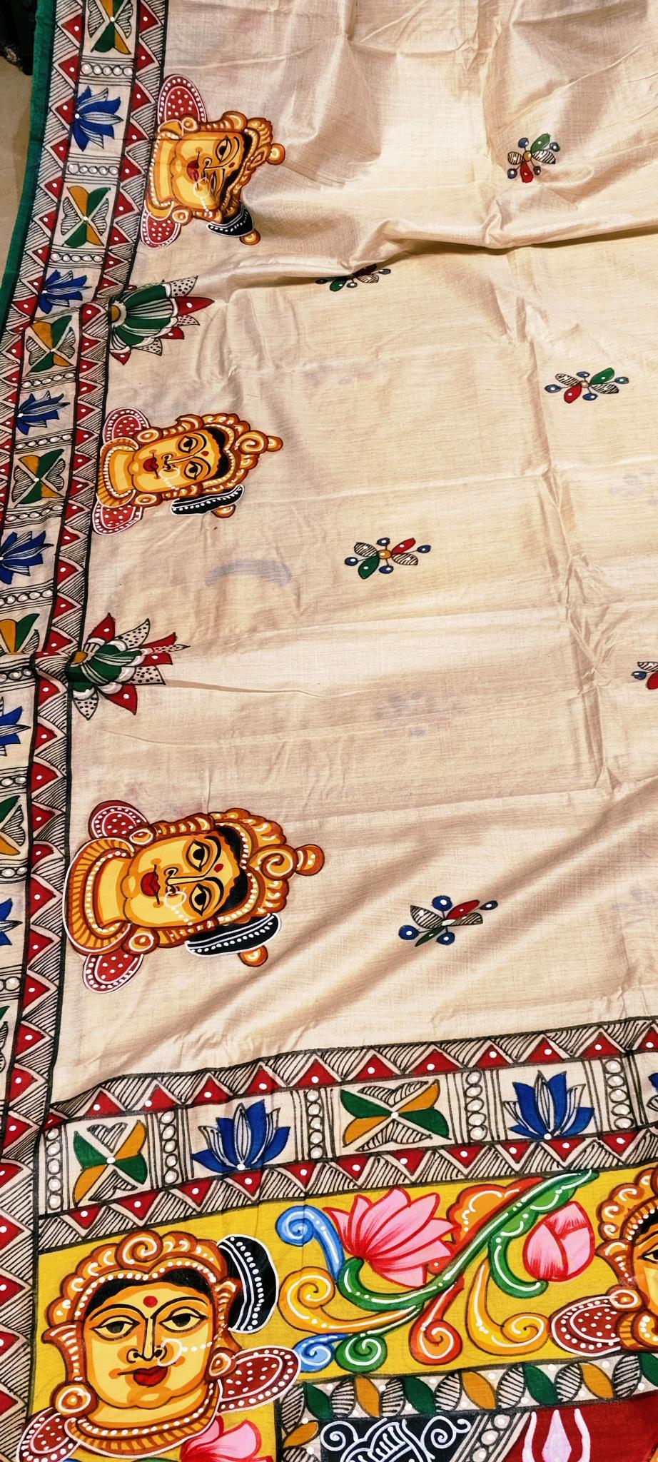 Mural Silk saree