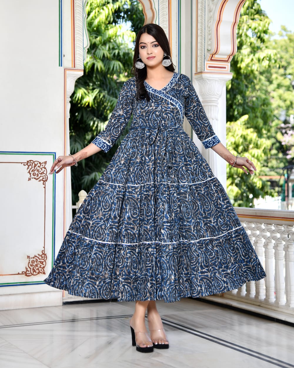 Paisley Anarkali 