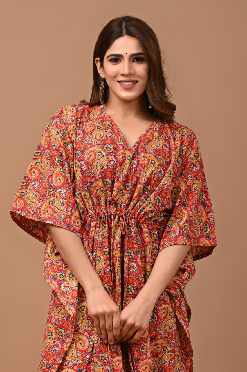 Paisley Cotton kaftans