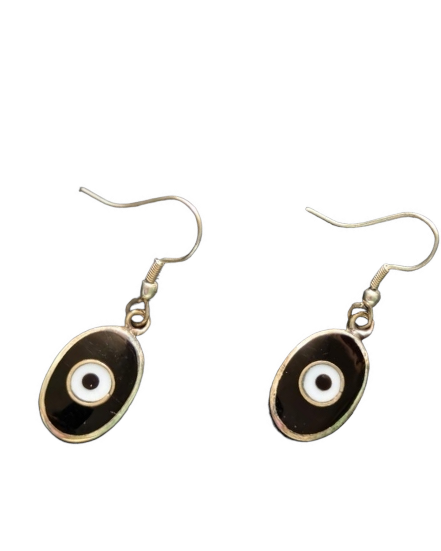 Minimal Evil Eye Earrings