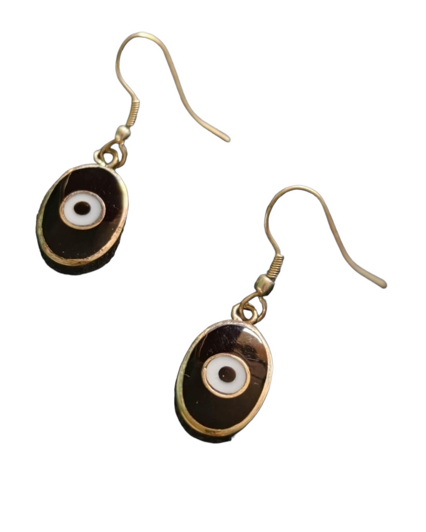 Minimal Evil Eye Earrings