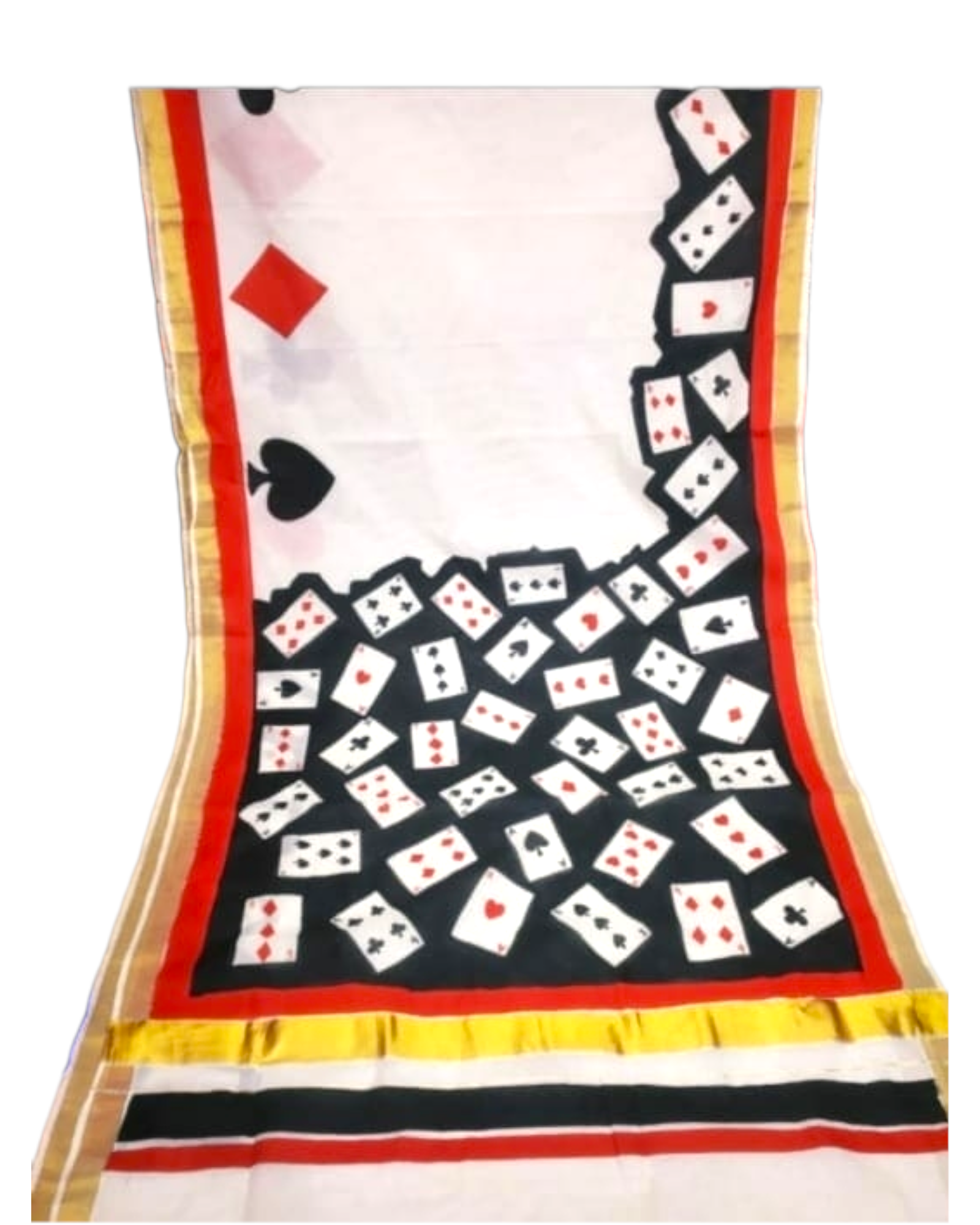 Playing Cards saree