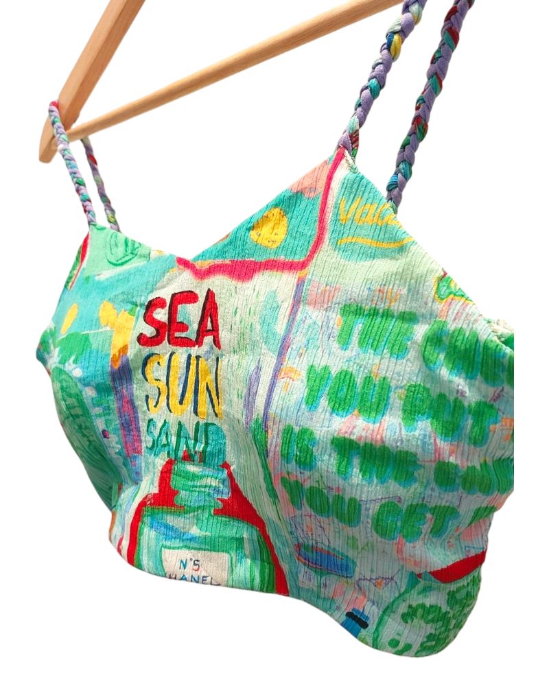 Shop our Vacay resort wear Blouse,designer custom fit blouses. Get the perfect, bespoke fit for sarees & lehengas. Shop the latest trends in readymade designer blouses  and made-to-order styles. 