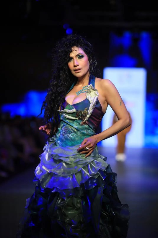 Samudra Manthan Wearable art Gown