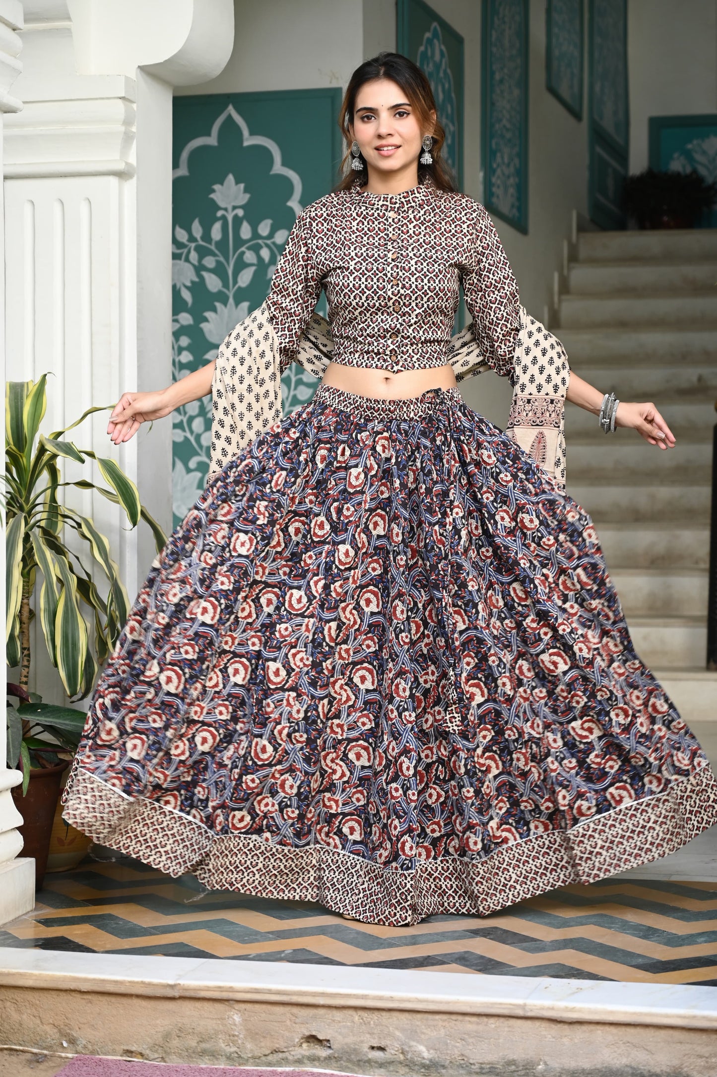 Soft cotton Lehenga 