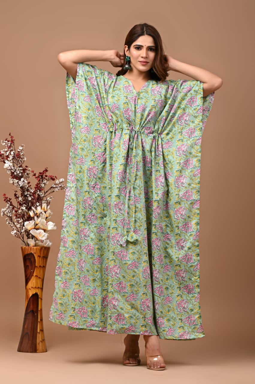 Soft cotton kaftans