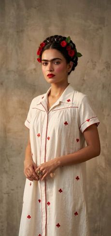 The Ivory Club Resort organic cotton Shirt Dress