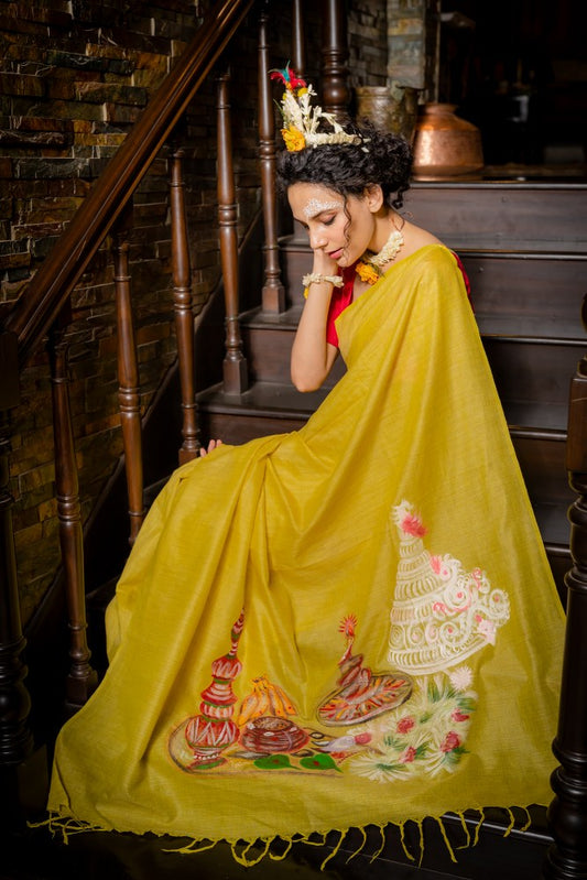 Gaye Holud saree, gaye holud saree for bride