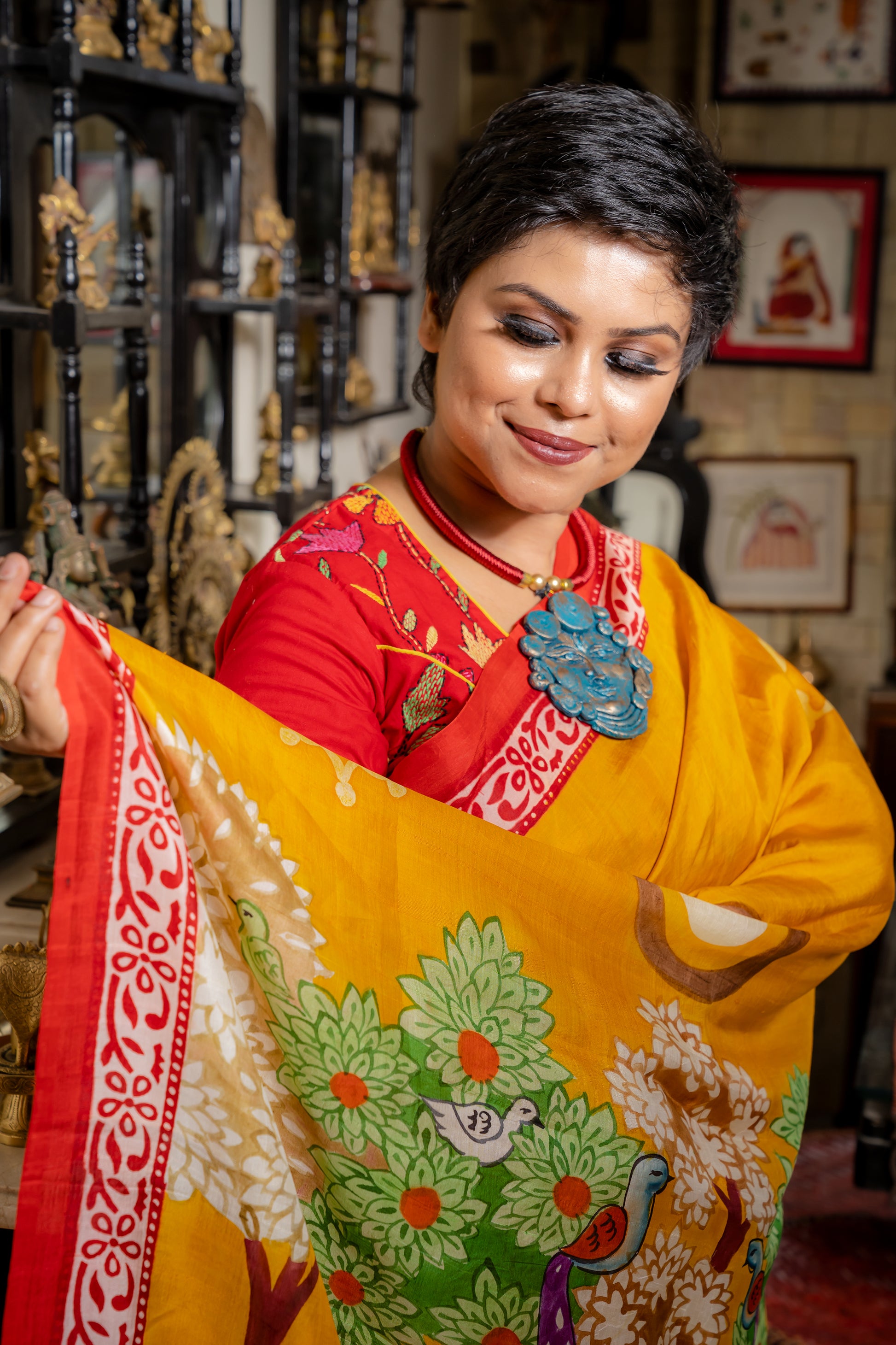 Pichwai saree