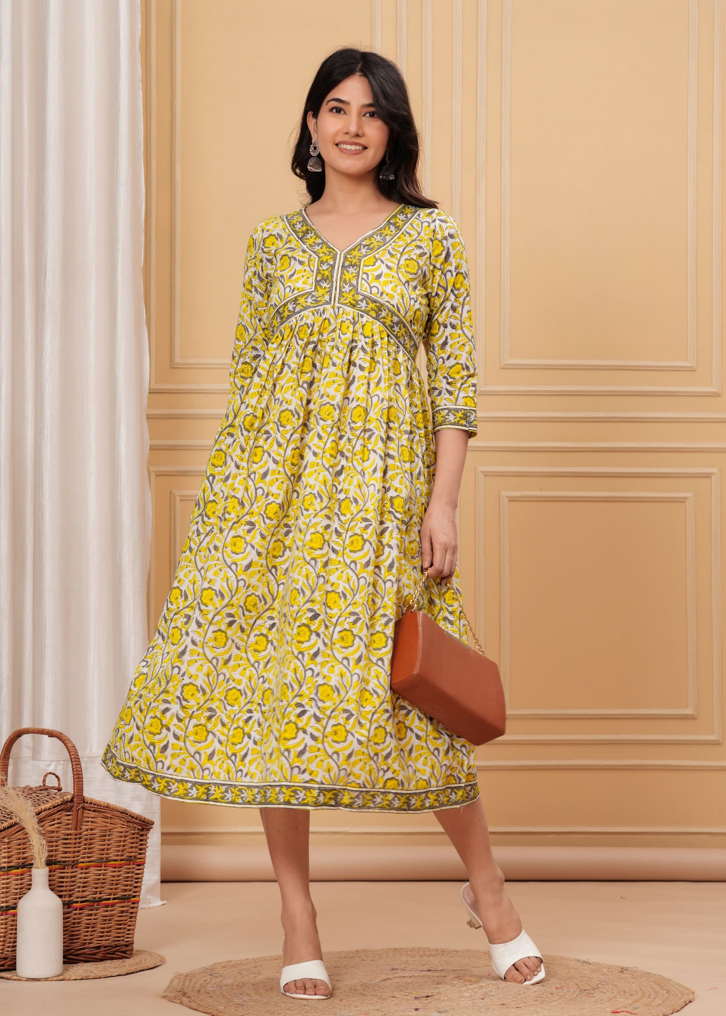 Moringa Mul Mul Cotton Dress